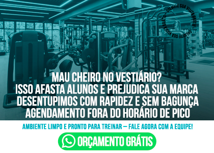 Desentupidora para academias