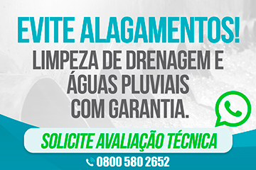 Desentupidora de águas pluviais