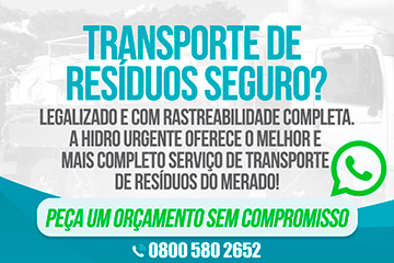 Transporte de resíduos seguros