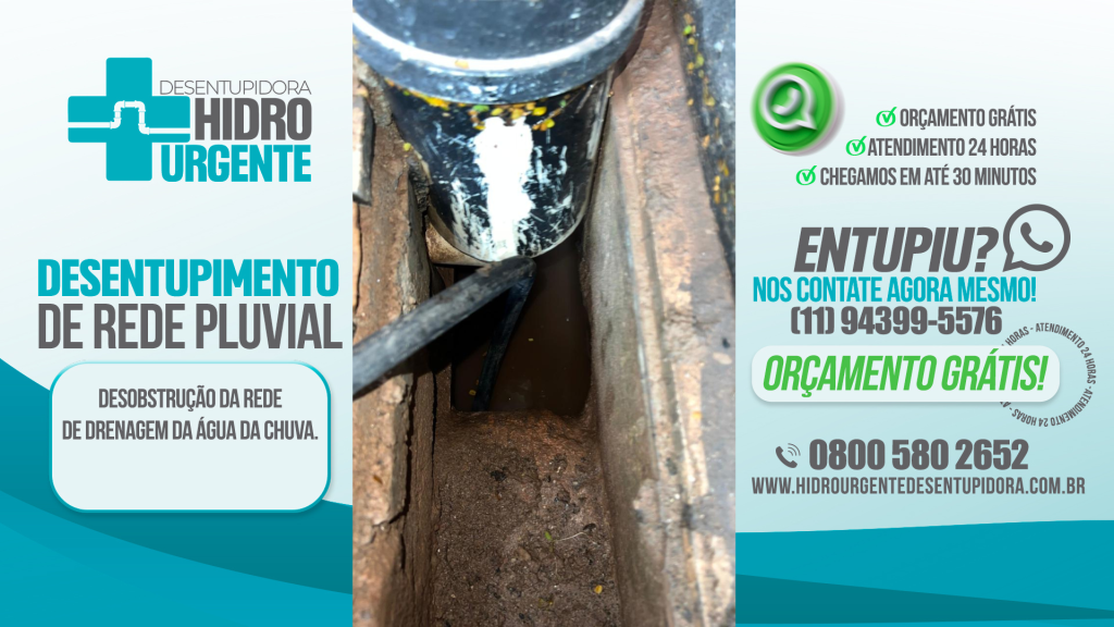 Equipe da Desentupidora Hidro Urgente em atendimento emergencial em São Paulo